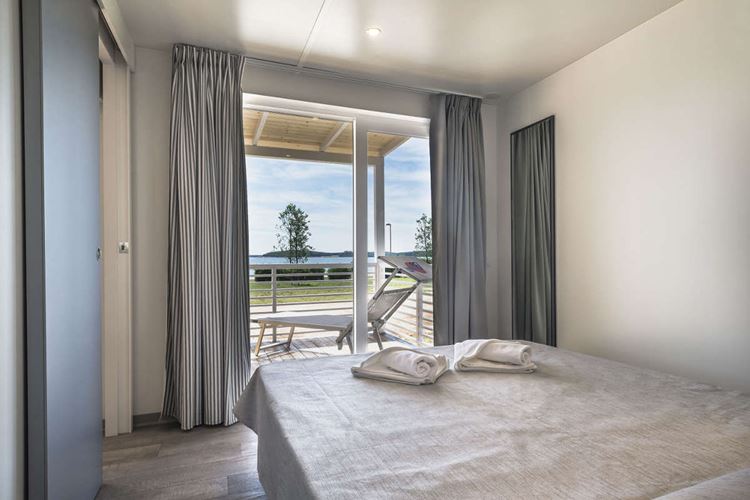 Mobile home Brioni Beach, łóżko podwójne 200 x 160 cm, Bi Village, Fažana, Istria, Chorwacja, Wakacje z Geovitą