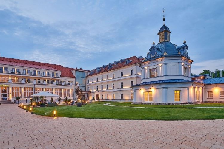 Hotel Royal Palace, Turcianske Teplice, Fatra, Słowacja.