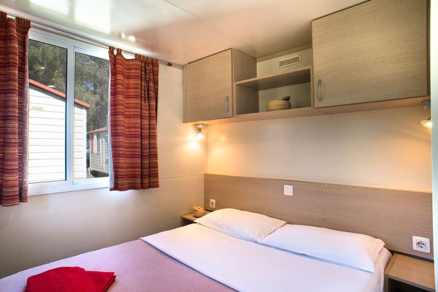 Mobile home Standard, łóżko podwójne 190 x 130 cm, Bi Village, Fažana, Istria, Chorwacja, Wakacje z Geovitą