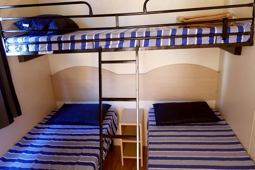 Mobile home HAPPY STANDARD, łóżka podwójne 190 x 70 cm, Happy camp Fured, Balatonfured, Balaton, Węgry, Wakacje z Geovitą