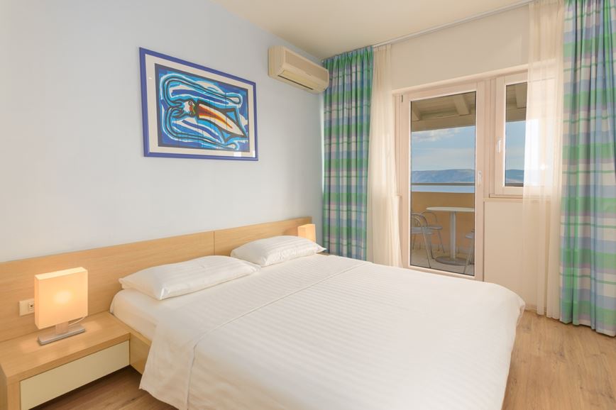 apartament Premium z 1 sypialnią i widokiem na morze, Wyndham Grand Novi Vinodolski Resort, CK GEOVITA